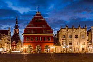 La preciosa ciudad de Greifswald