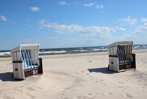 Las finas playas de la Isla Usedom