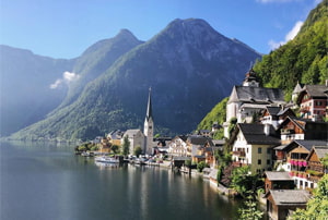 Hallstatt - pueblo emblemático en la ruta por los alpes