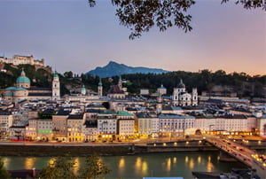 Salzburgo - la ciudad de Mozart es el segundo destino de nuestra ruta por los alpes
