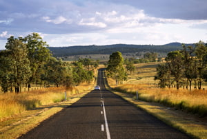 Grandes carreteras por paisajes magníficos