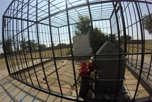 La tumba de Billy el Niño en Fort Sumner