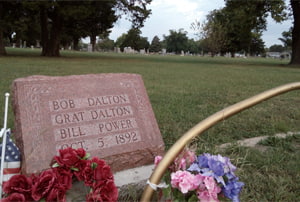 La tumba de los Dalton en Kansas