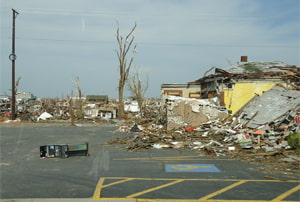 Joplin, MIssouri, después del tornado