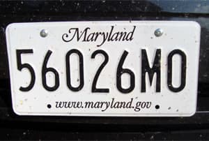 Matrícula de Maryland