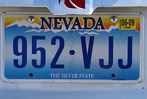 Matrícula de Nevada