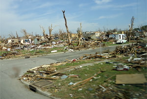 Un tornado arraso Joplin, Missouri en 2011