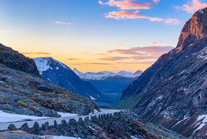 La carretera de Trollstigen es  un auténtico espectáculo