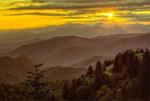 El parque nacional Great Smoky Mountains