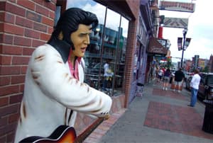 Beale Street en Memphis