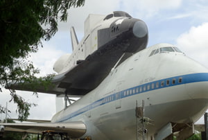 El centro de la NASA en Houston, Texas