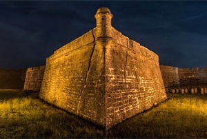 Fortaleza colonial española  en St. Augustine