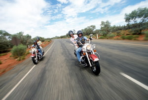 Australia en moto, photo courtesy of Tourism Australia